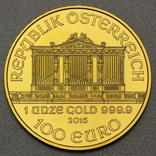 1oz Wiener Philharmoniker Goldmünze