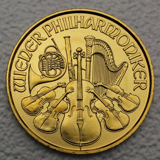 1/25oz Goldmünze Wiener Philharmoniker Österreich