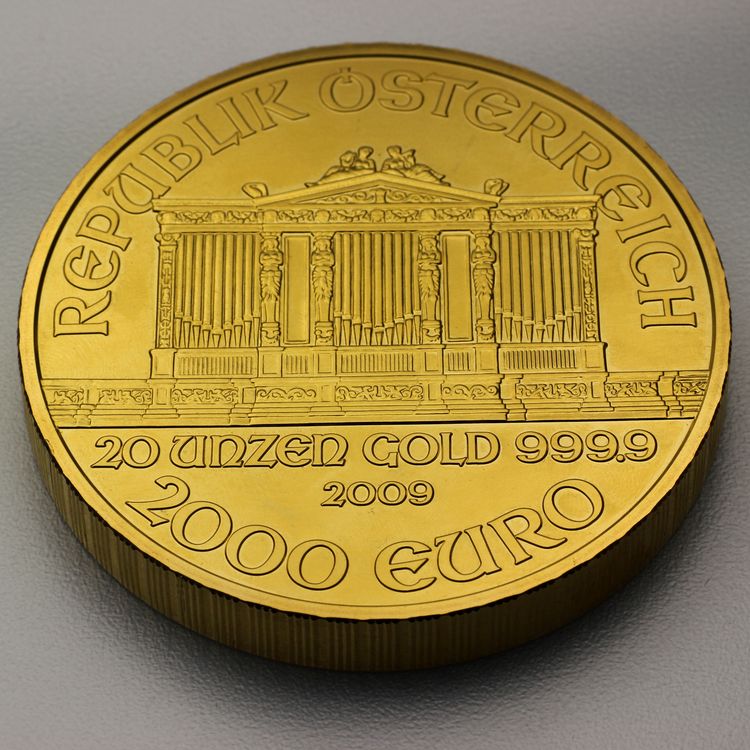 20oz 2000 Euro Wiener Philharmoniker Münze