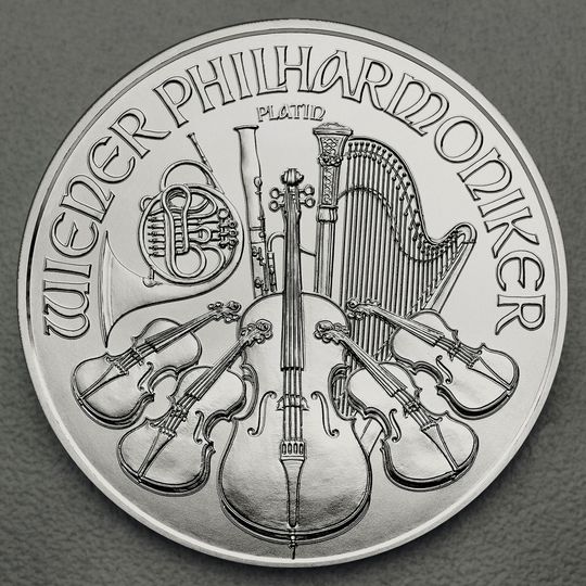 Wiener Philharmoniker Platinmünze