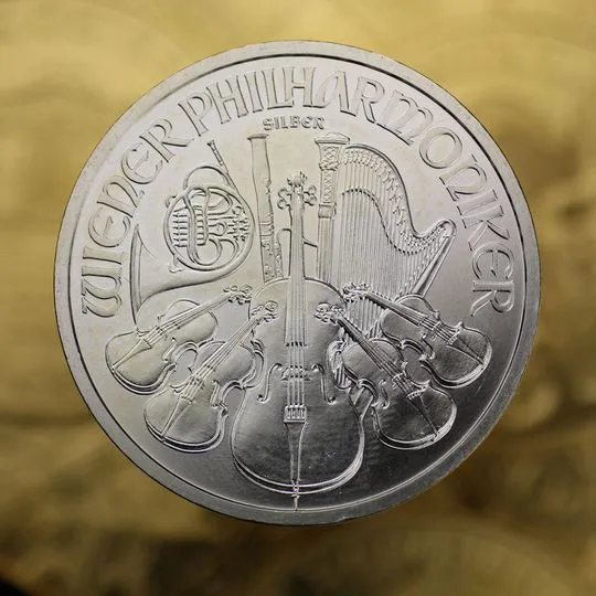 1oz Wiener Philharmoniker Silber